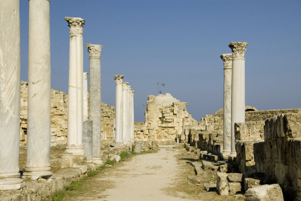 Den antikke by Salamis