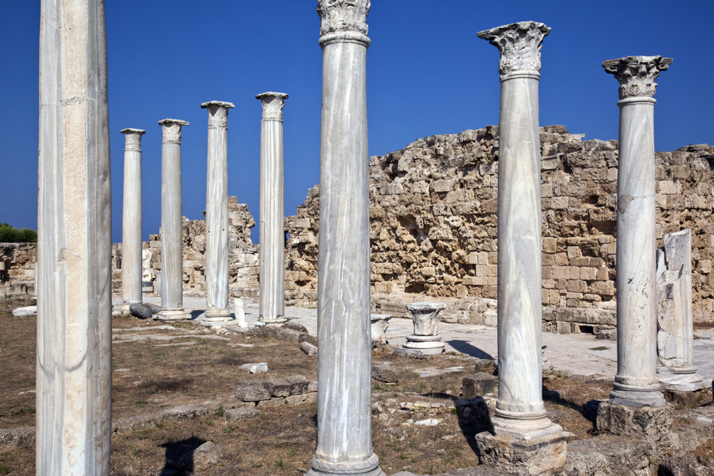 Den antikke by Salamis
